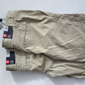Boys Under Armour Size 12 Khaki Shorts (Two pairs)